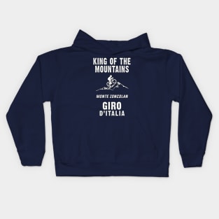 MONTE ZONCOLAN King of the mountains Giro d`Italia For The Cycling Fans Kids Hoodie